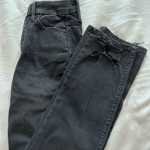Black Good American Jeans size 0/25